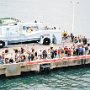 Shimizu, Japan - Locals Turn Out for Sail Away
